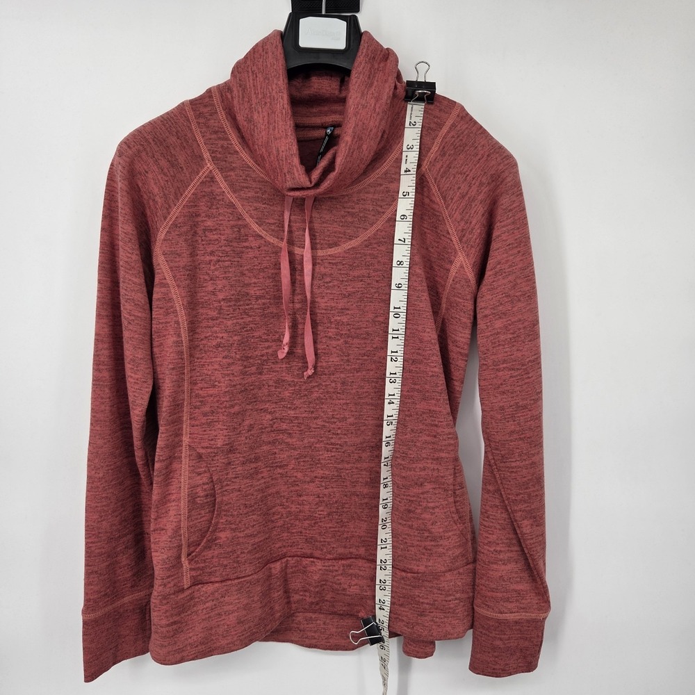 Kuhl Léa Pullover Sweater Women's Size Large‎ Salmon Coral Cowl Neck NWOT - Picture 3 of 8